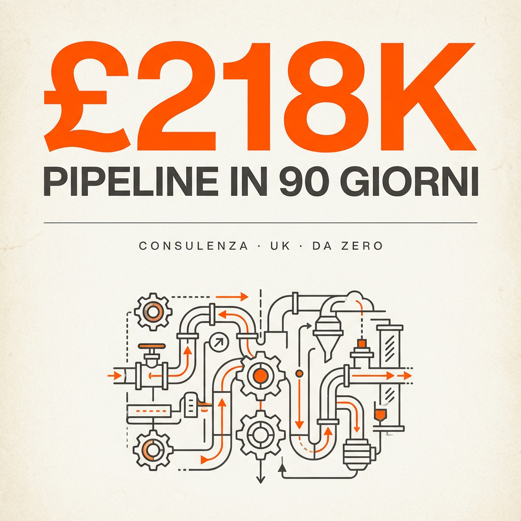 £218K PIPELINE IN 90 DAYS