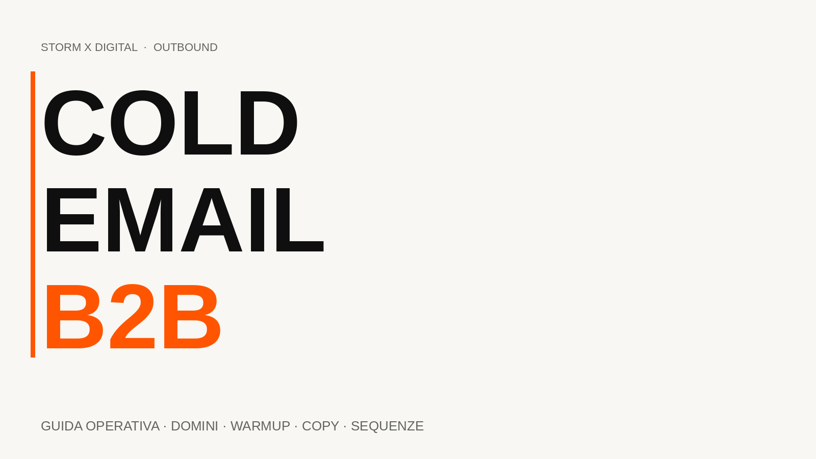 COLD EMAIL B2B — OPERATIVE GUIDANCE 2026