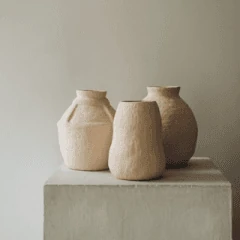 Illustrative vases from the Framer project